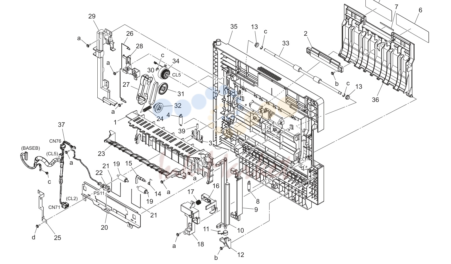 Vertical conveyance секция (P19)