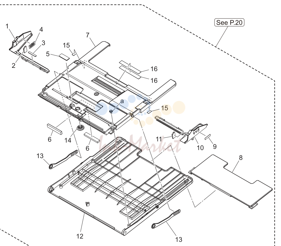 Bypass tray секция (P22)
