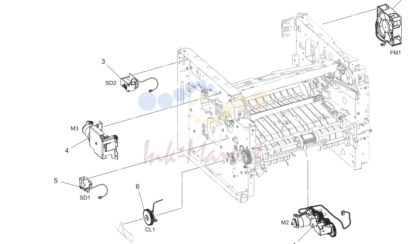 Electrical components секция (P4)