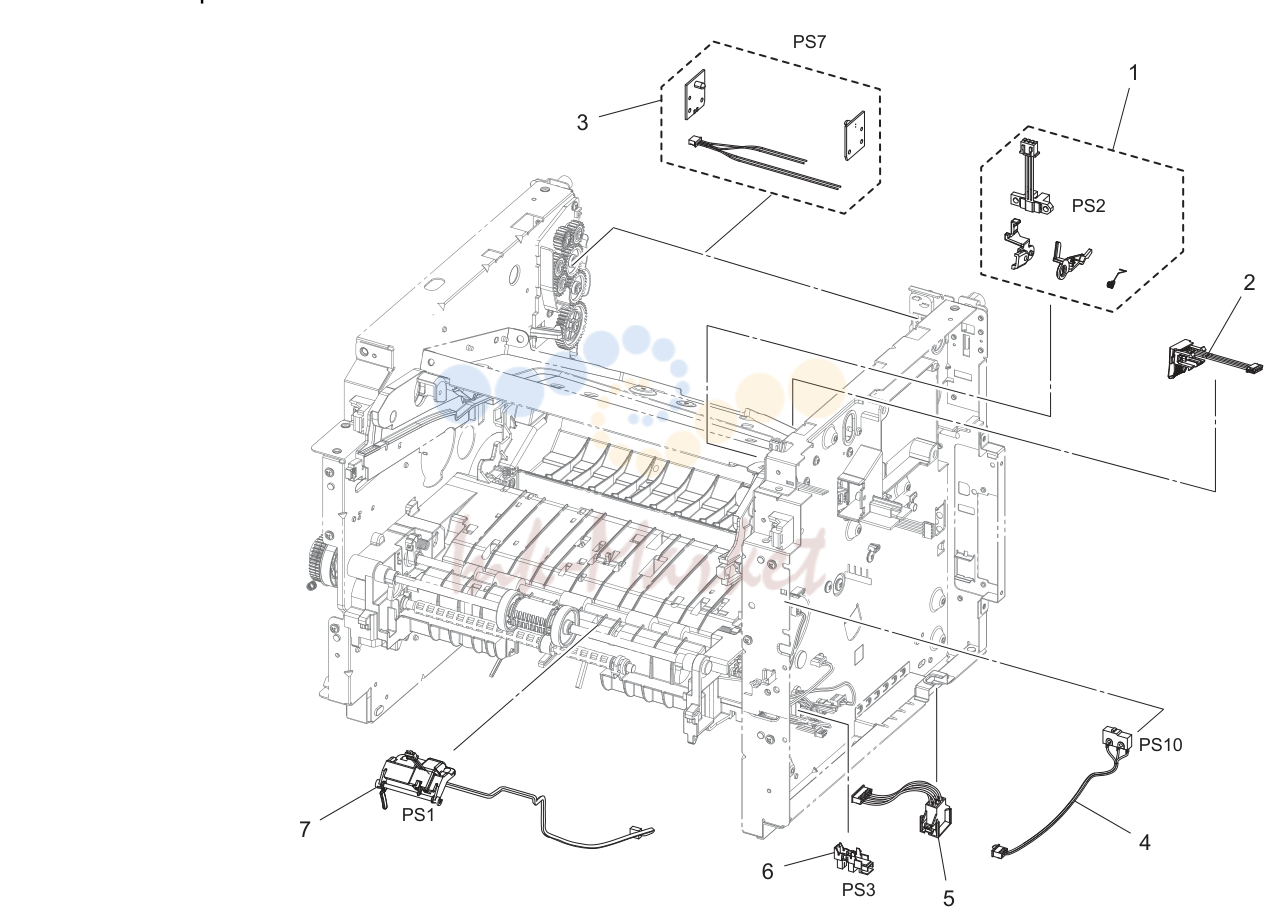 Electrical components секция (P5)