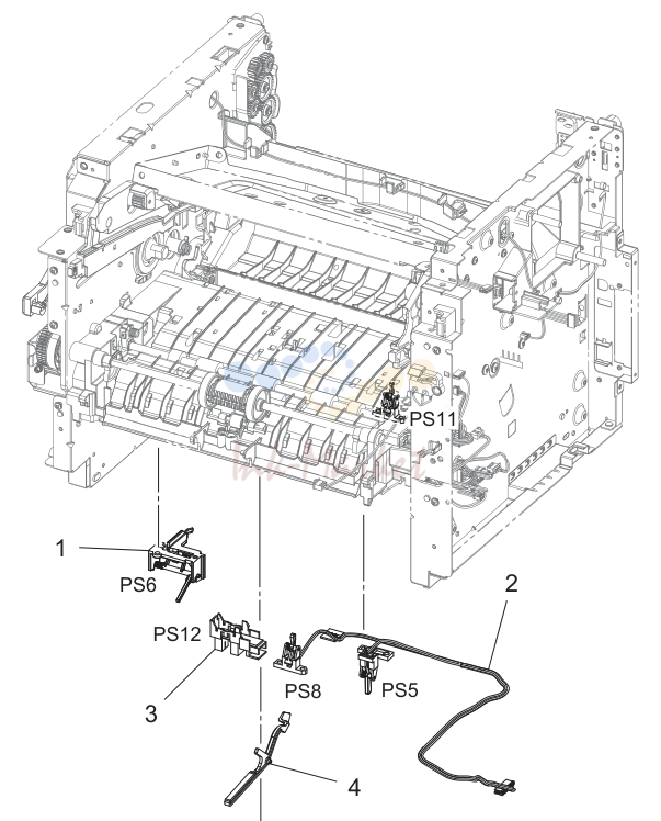 Electrical components секция (P6)
