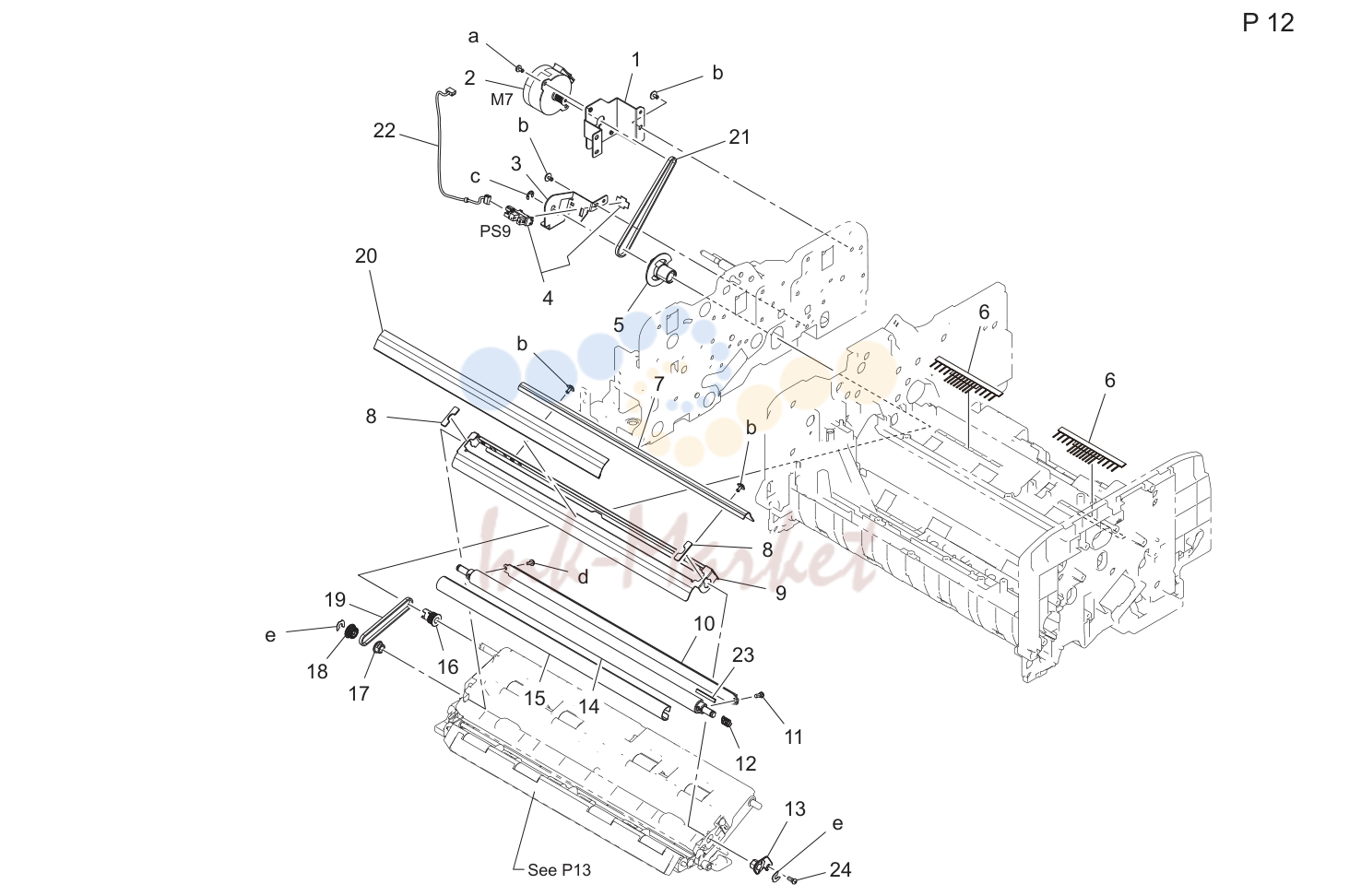 Adf cis cleaning секция (P12)