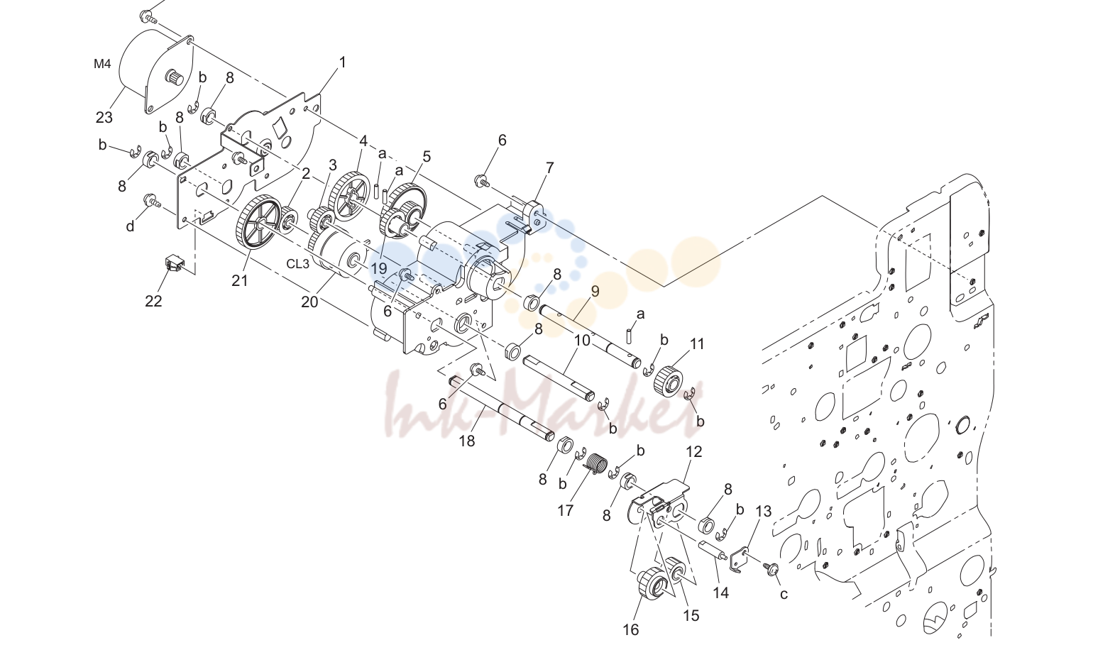 30. FUSING DRIVE SECTION