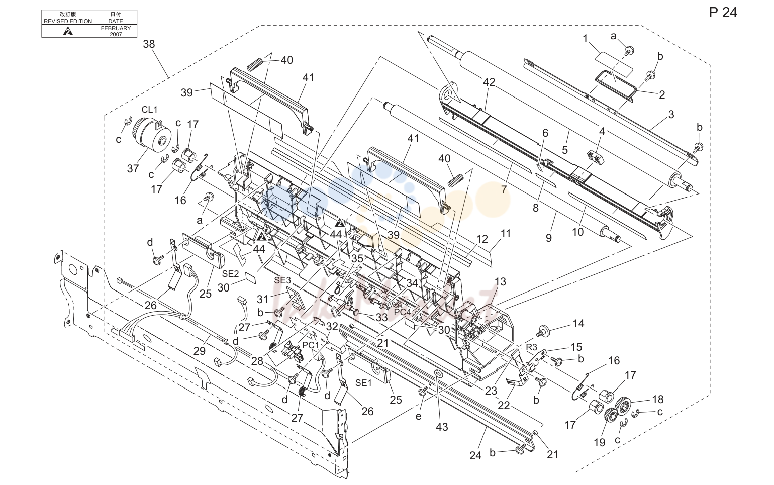 25. PAPER TRANSPORT SECTION