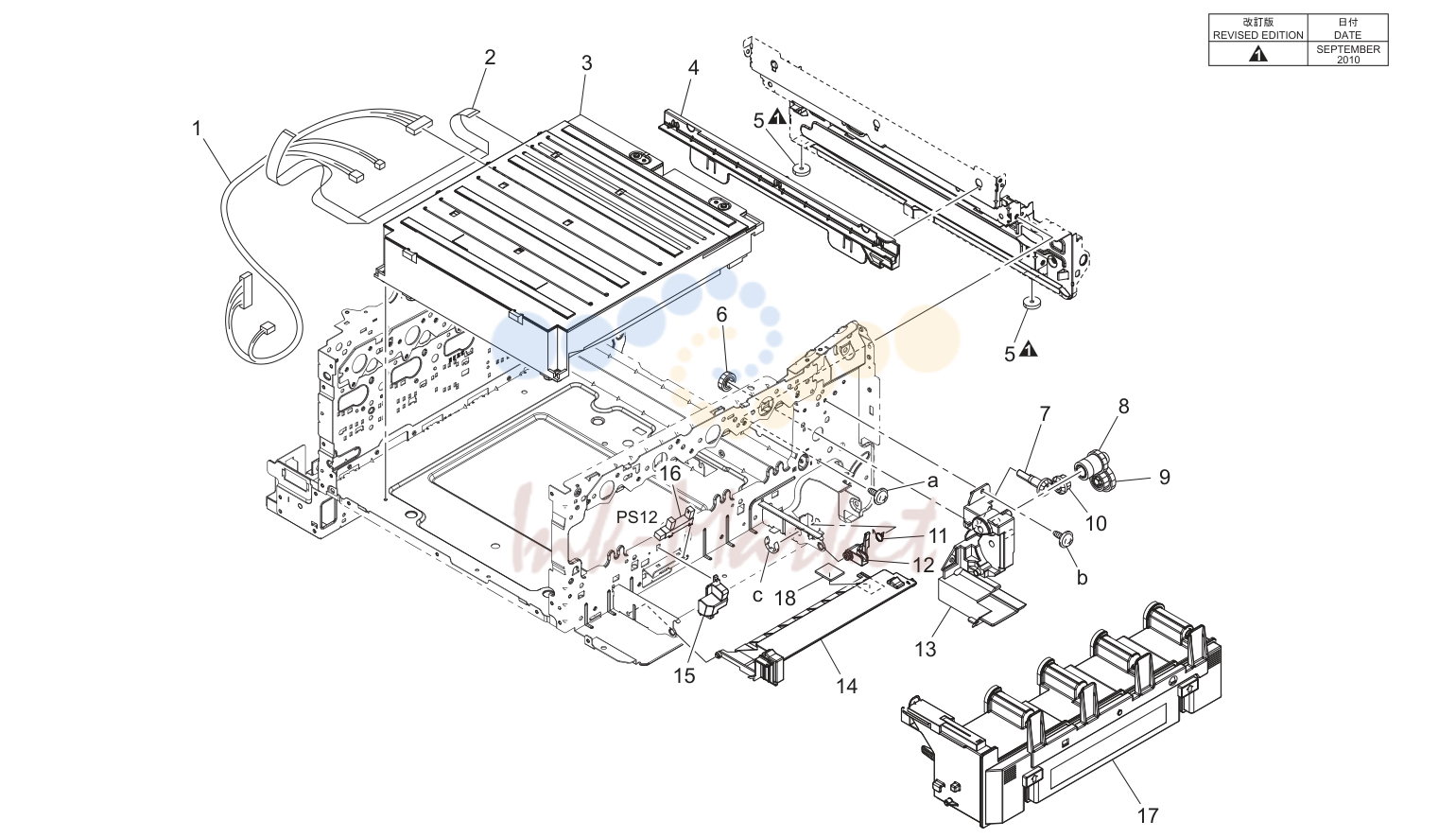 10. PRINT HEAD SECTION
