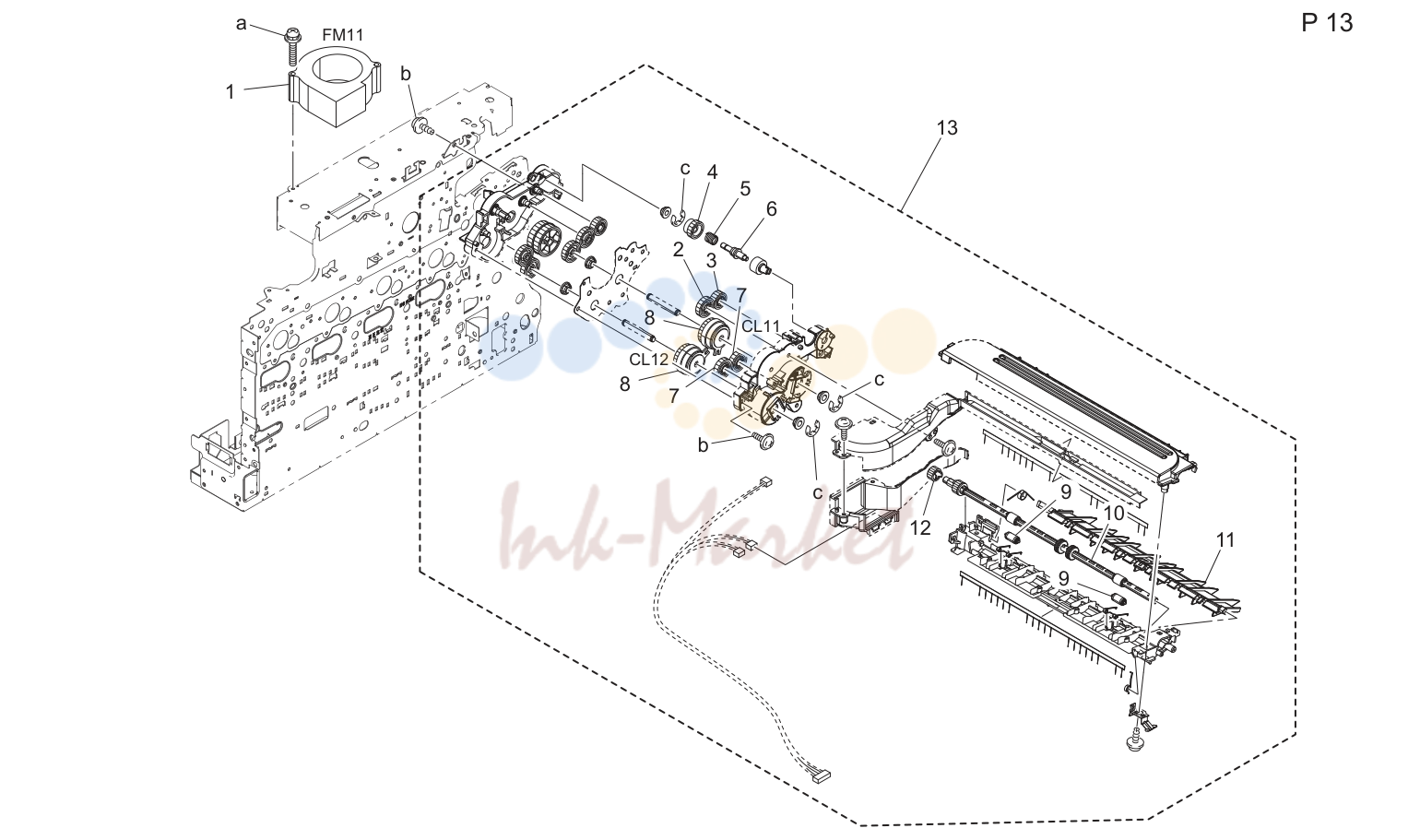 15. DUP REVERSE DRIVE SECTION