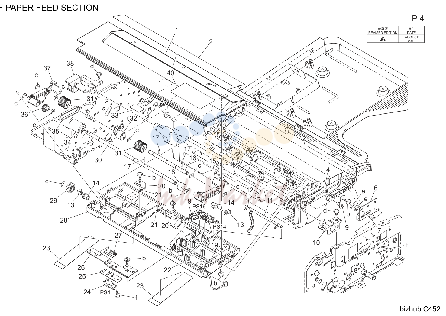 6. ADF PAPER FEED SECTION
