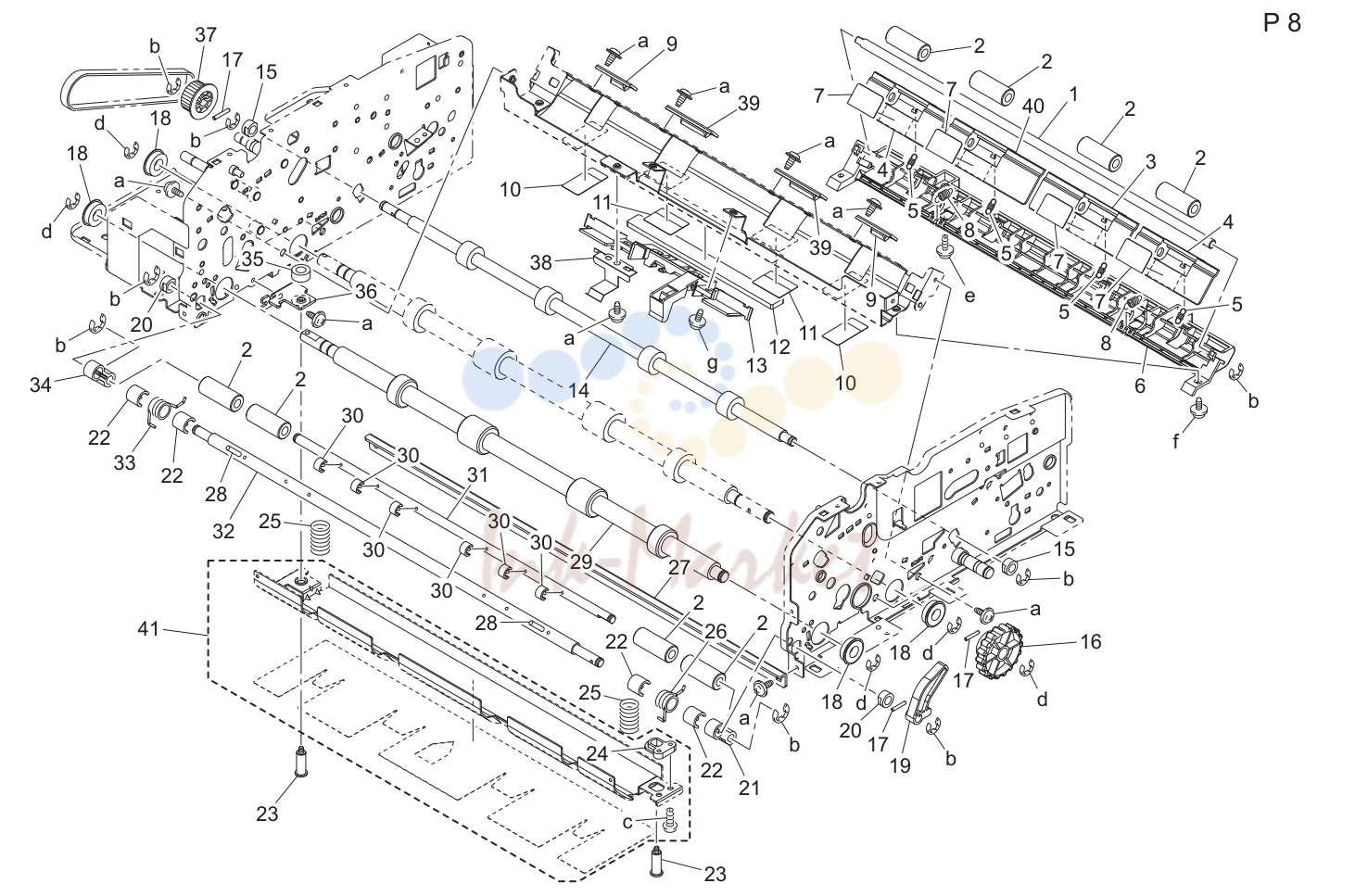 10. ADF CONVEYANCE SECTION