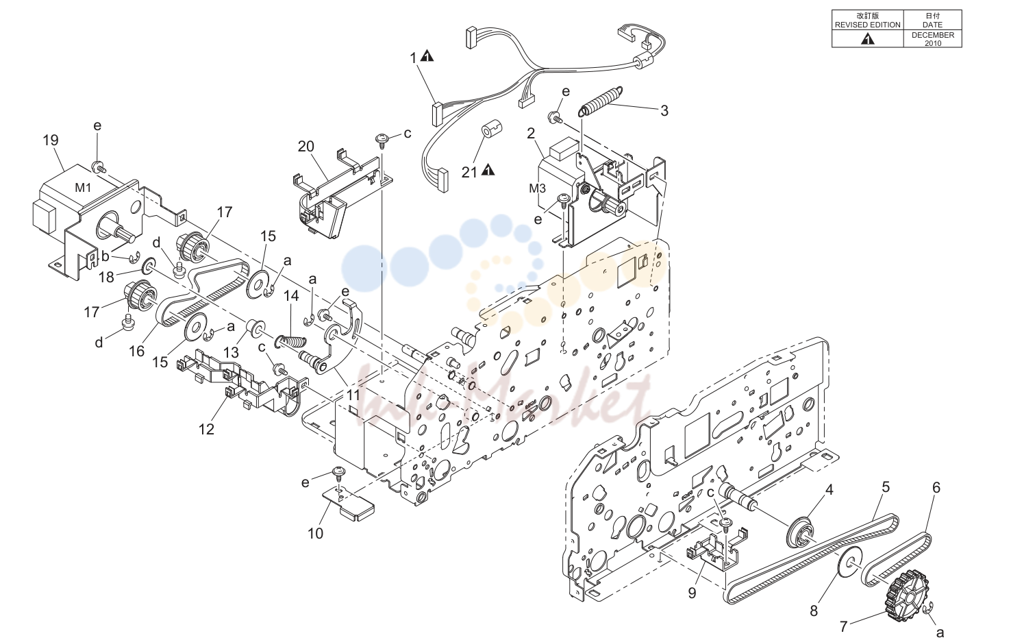 13. ADF DRIVE SECTION