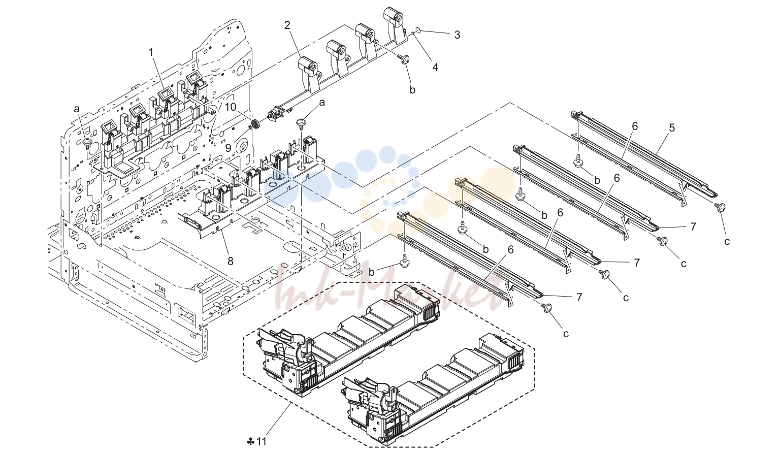 I/u rail секция (P8)