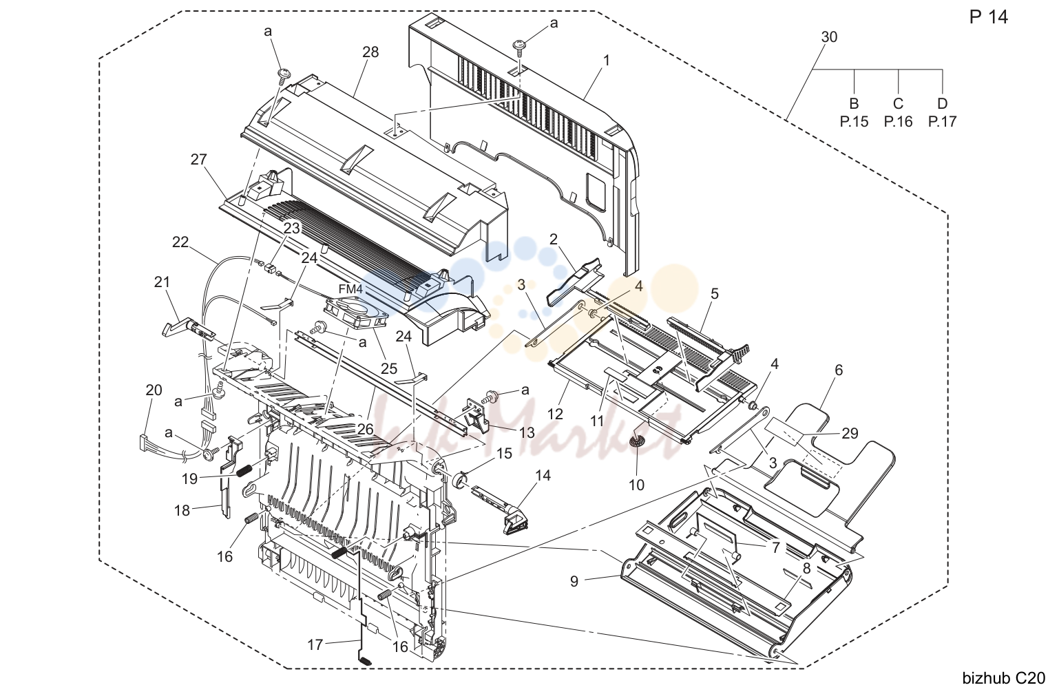 Vertical conveyance секция (P14)