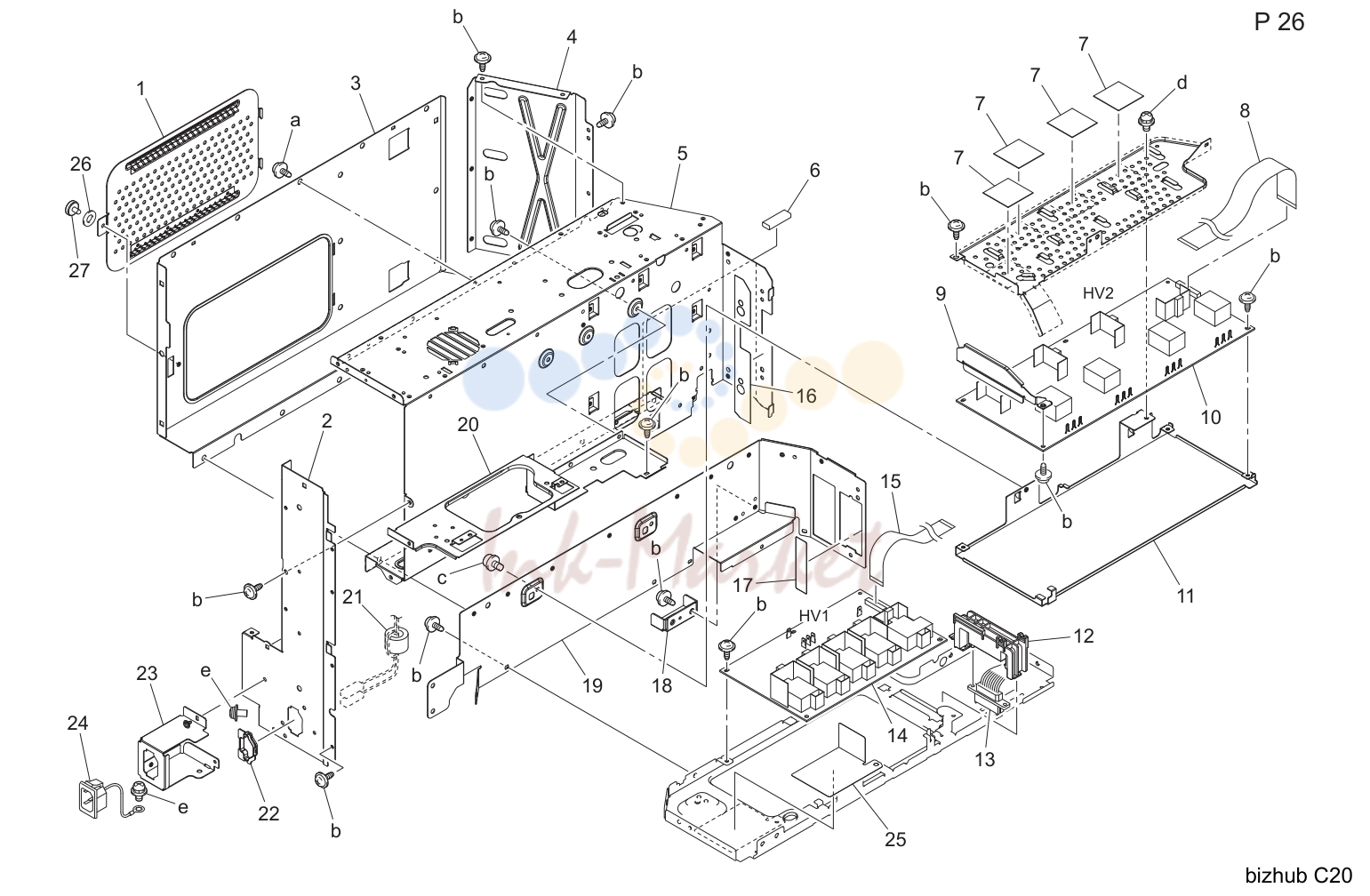 Electrical components (P26)