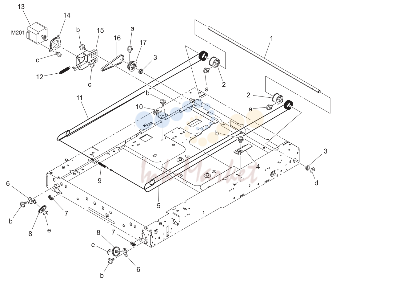 10. SCANNER DRIVE SECTION