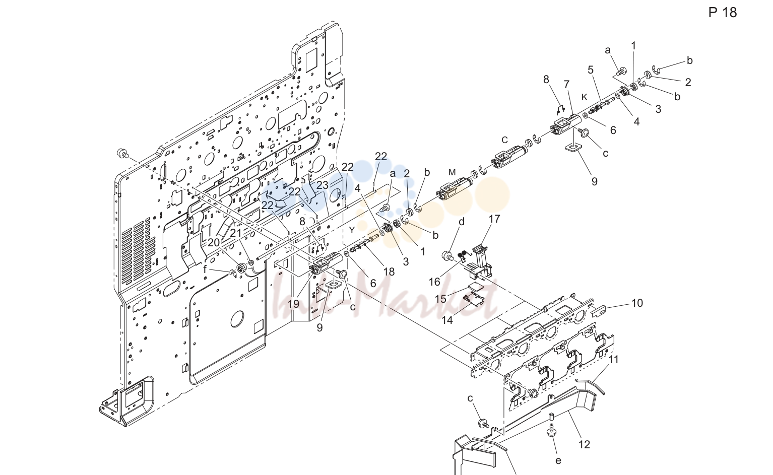 20. TONER CONVEYANCE SECTION