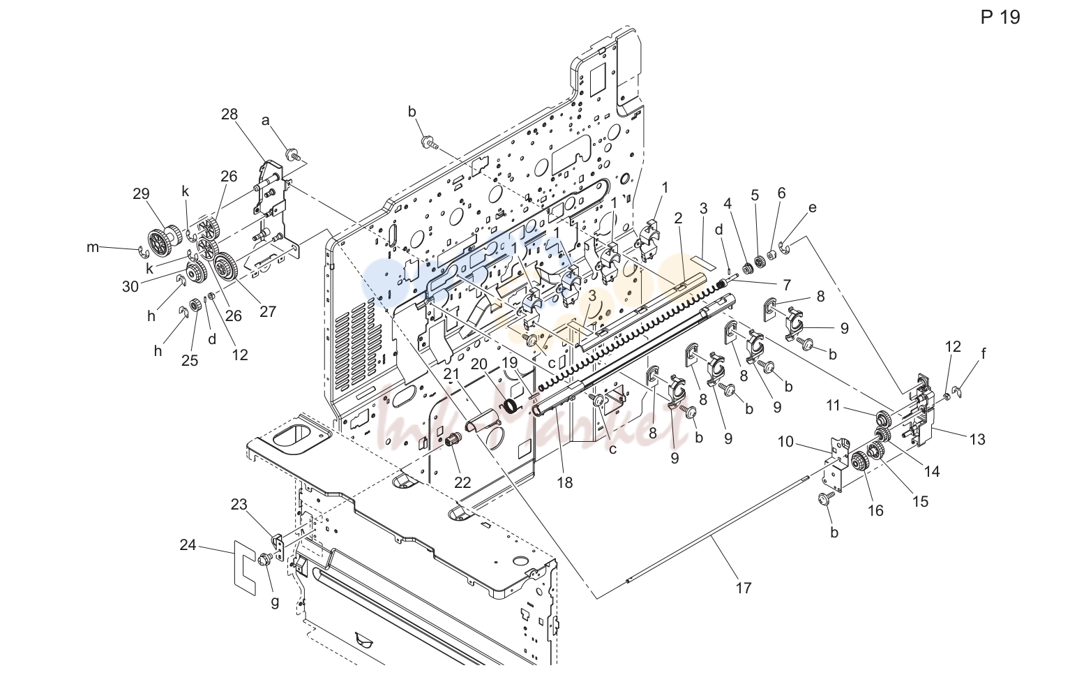 21. TONER CONVEYANCE SECTION