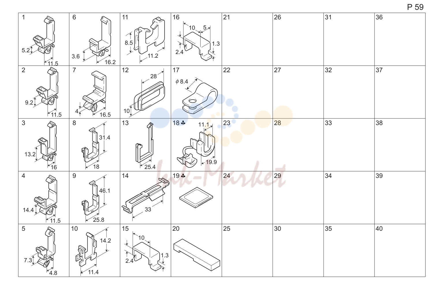 Wiring accessories and jigs