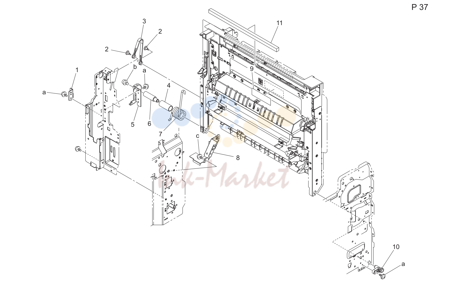 Adu/vertical conveyance секция (P37)