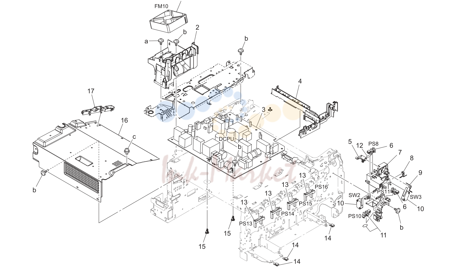 Power supply секция (P5)
