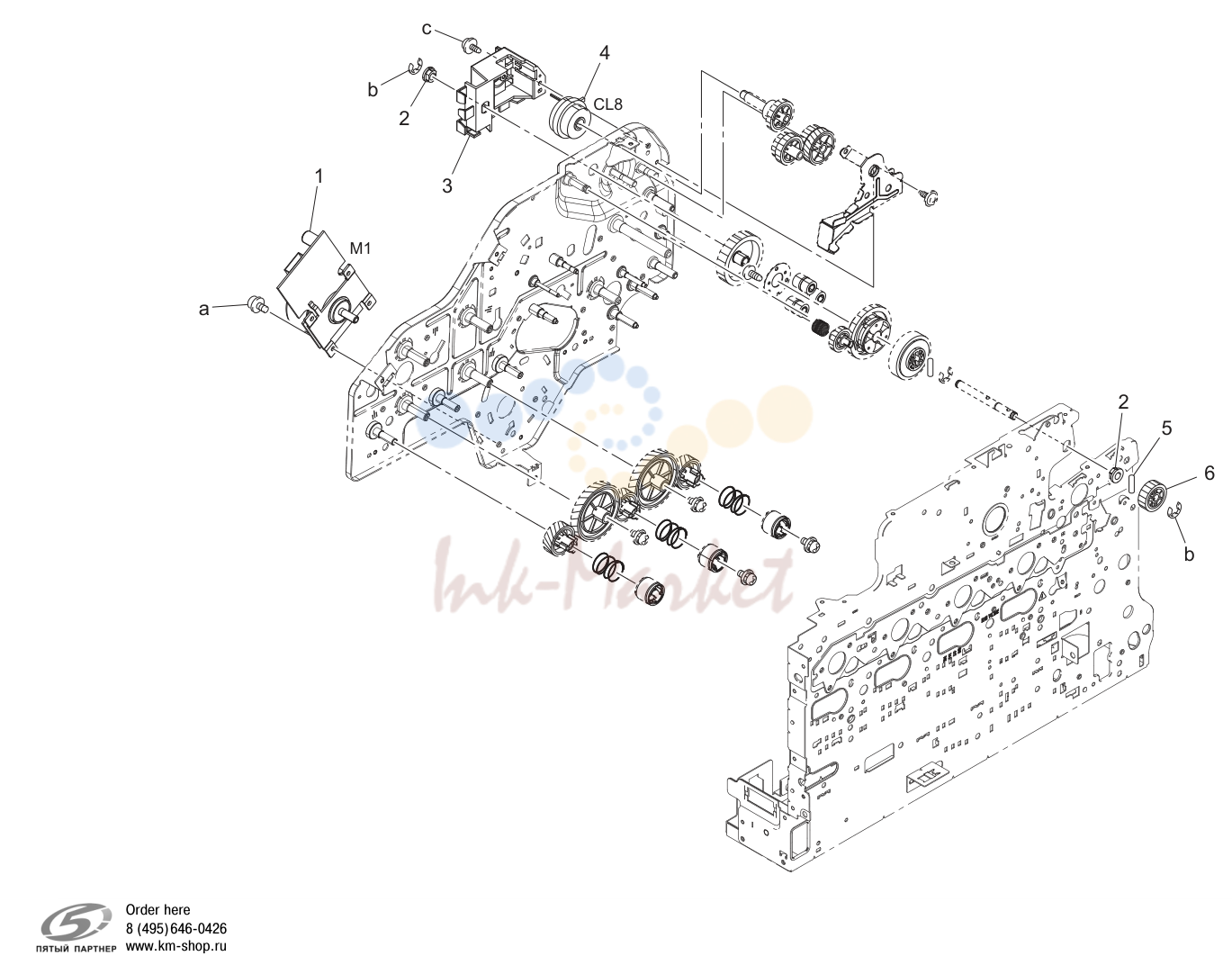 Main drive секция (P18)