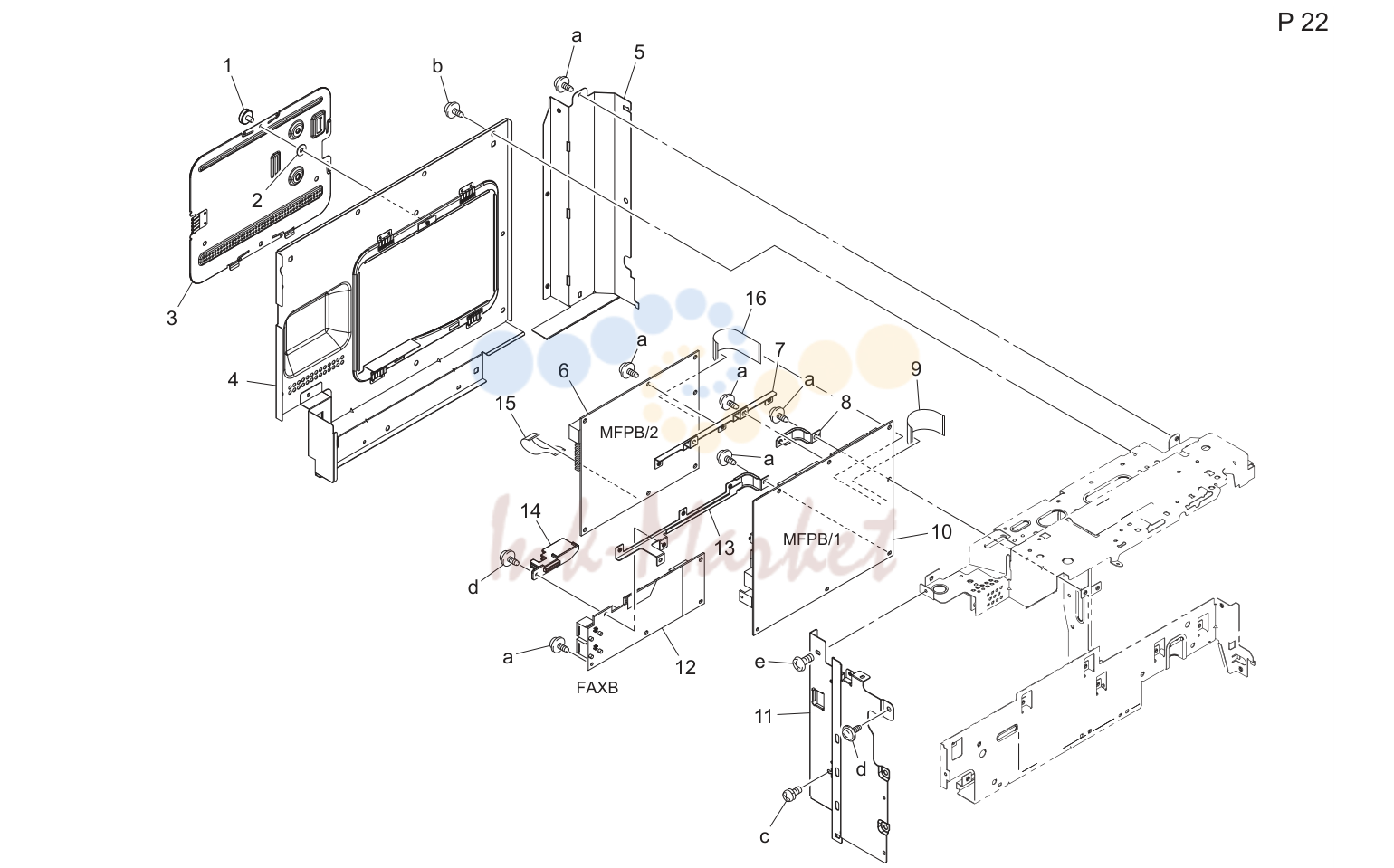 Electrical components (P22)