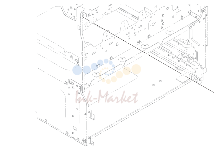 Тонер supply секция (P9)