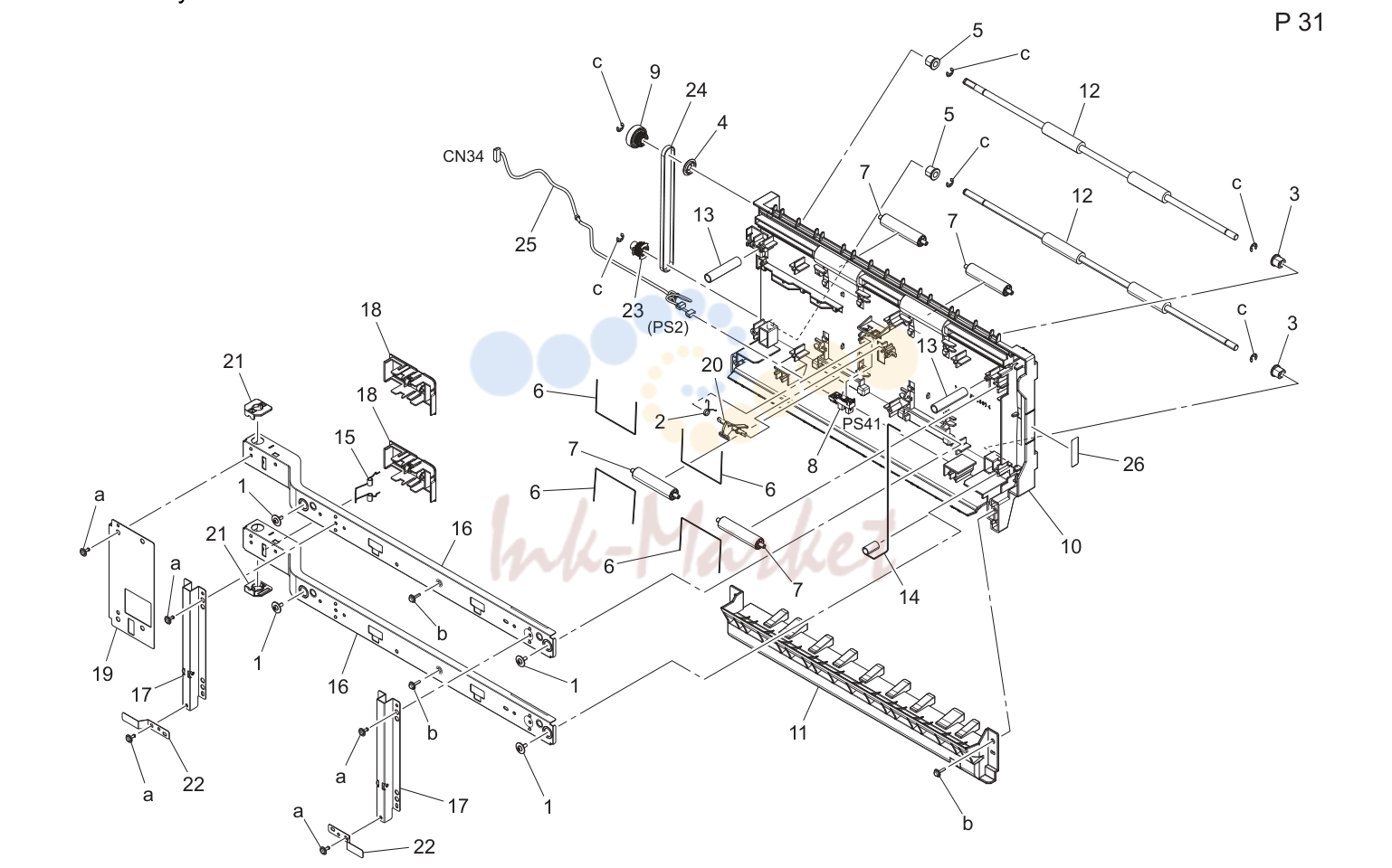 Vertical conveyance секция (P31)