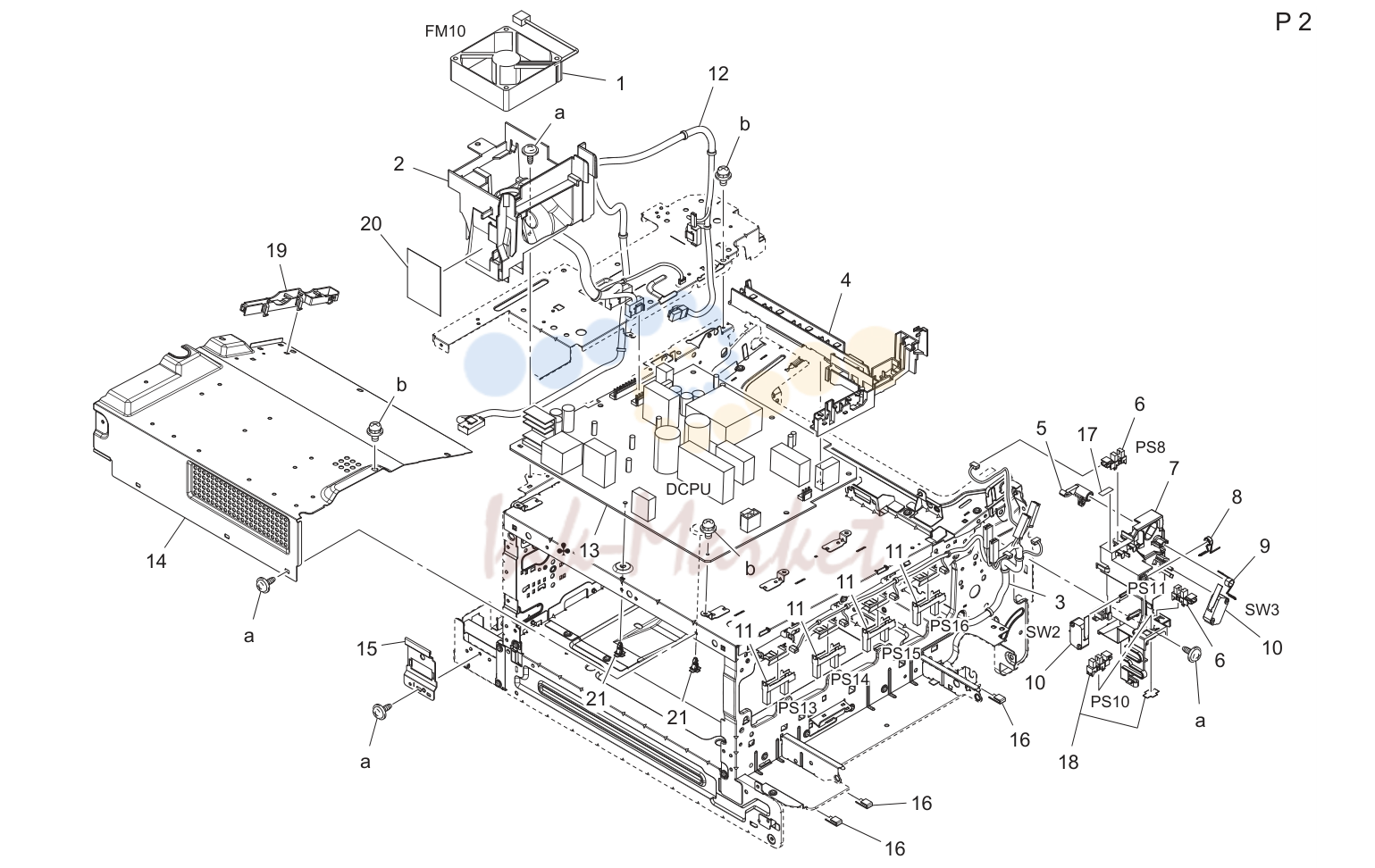Power supply секция (P2)