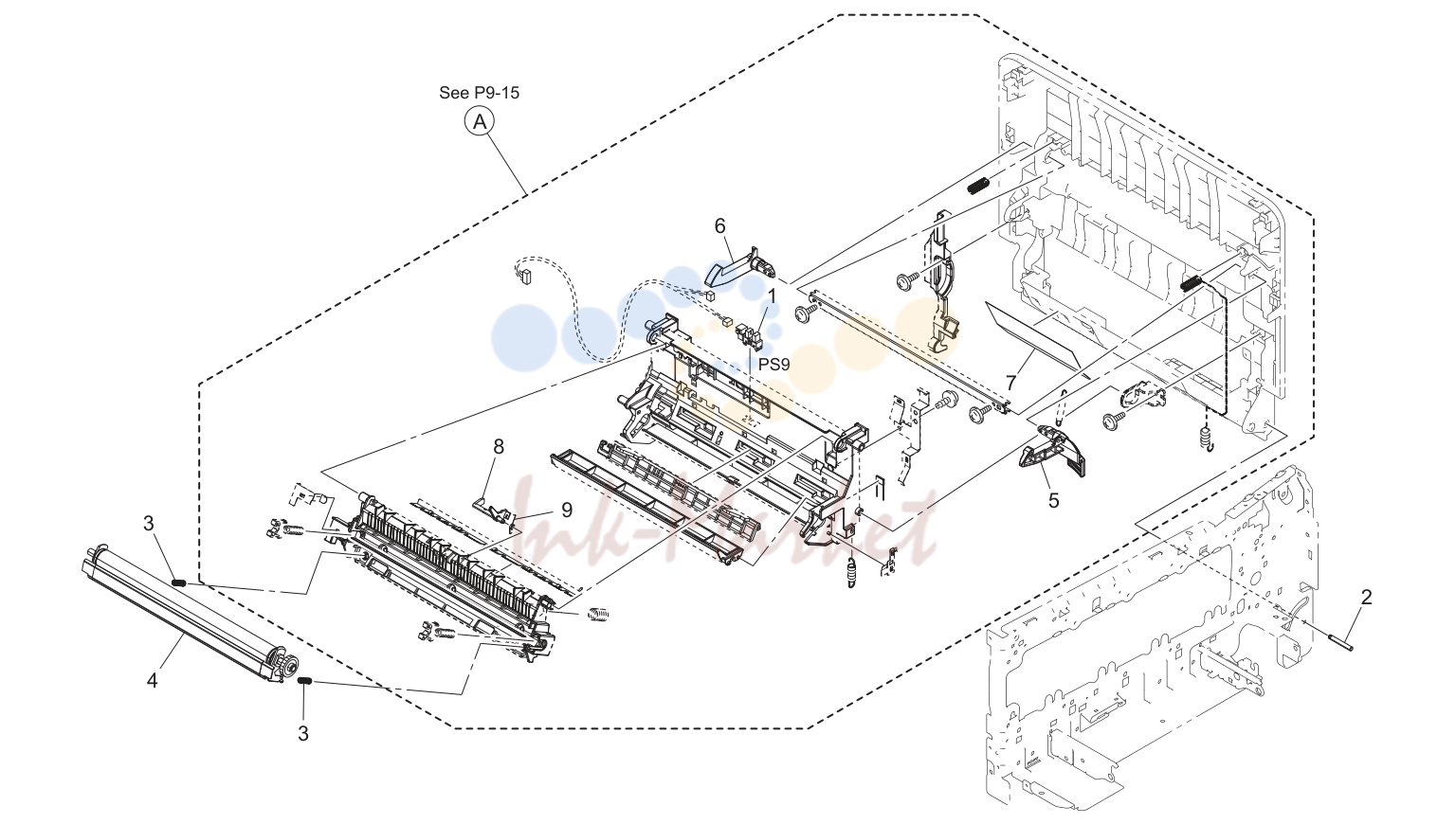Vertical conveyance секция (P10)