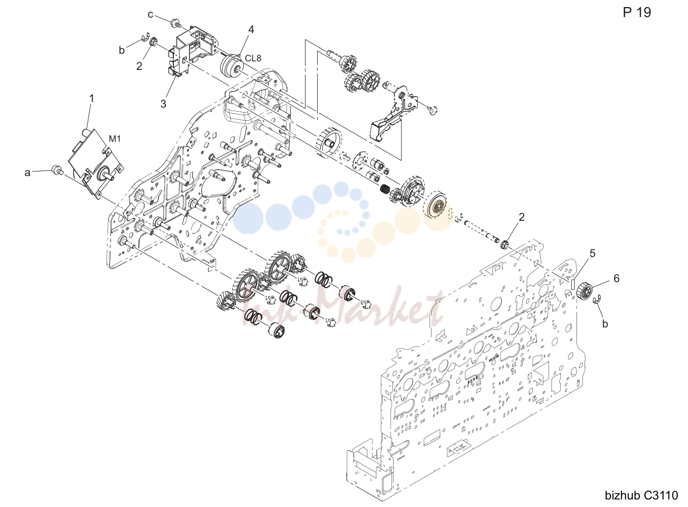 Main drive секция (P19)