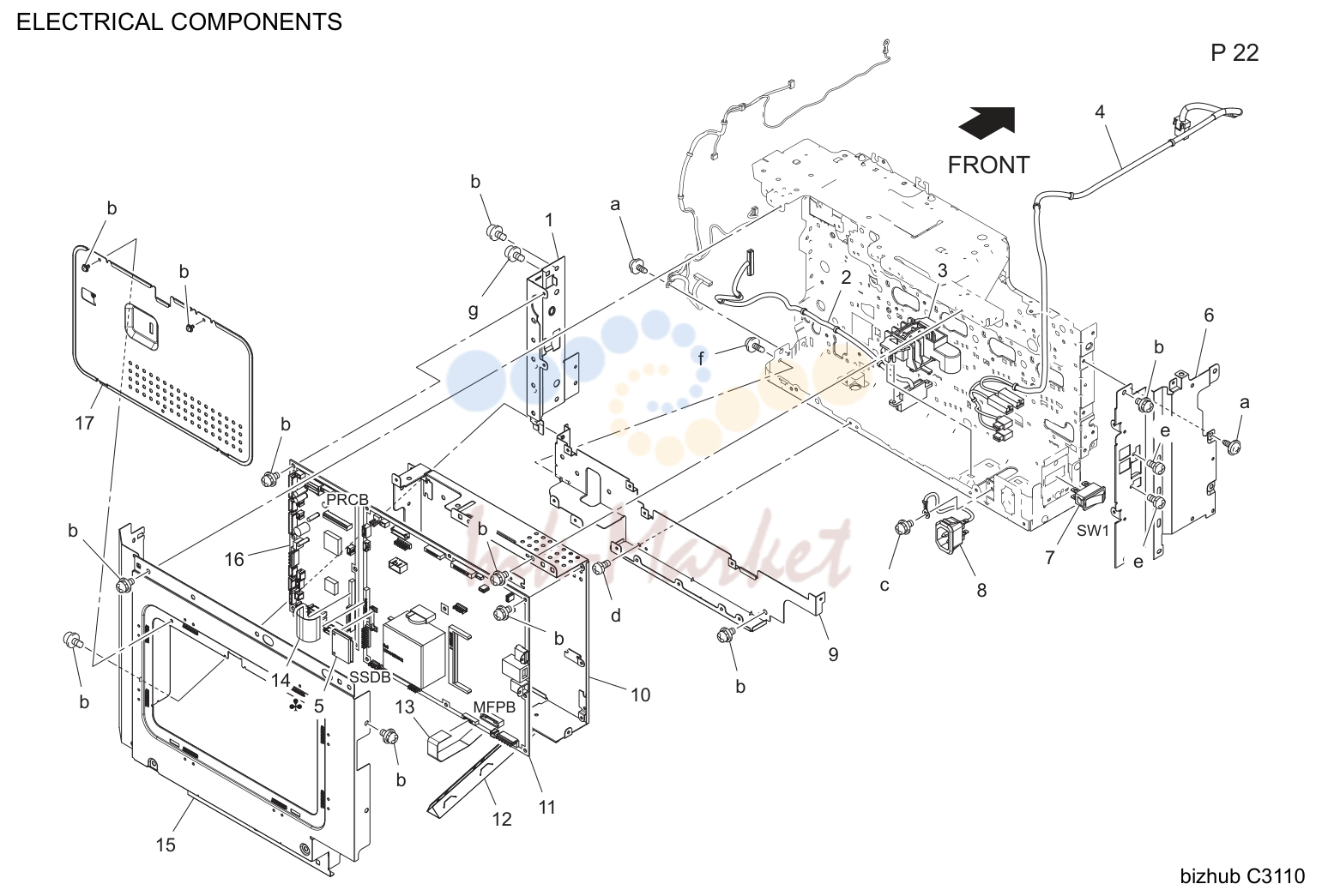 Electrical components (P22)