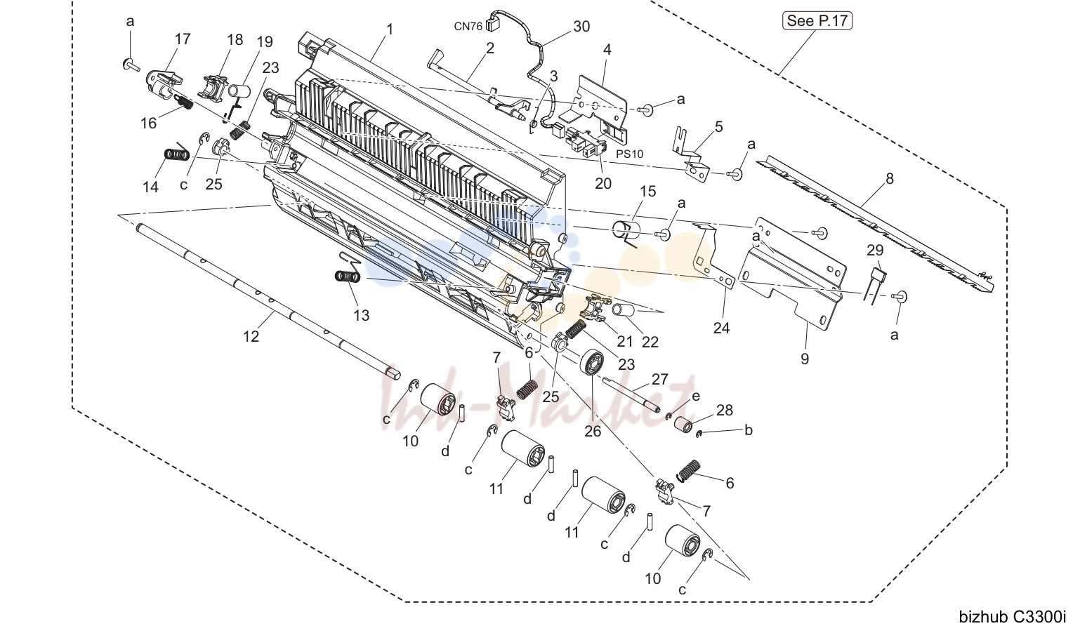 Vertical conveyance секция (P18)