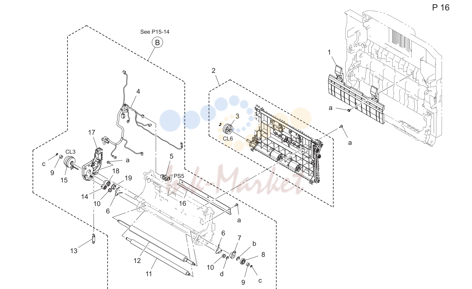 Vertical conveyance секция (P16)