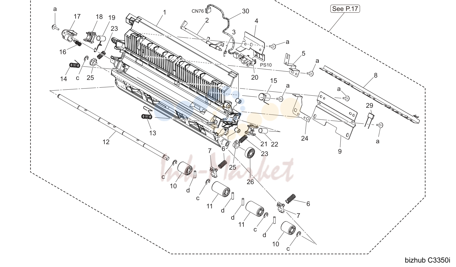 Vertical conveyance секция (P18)