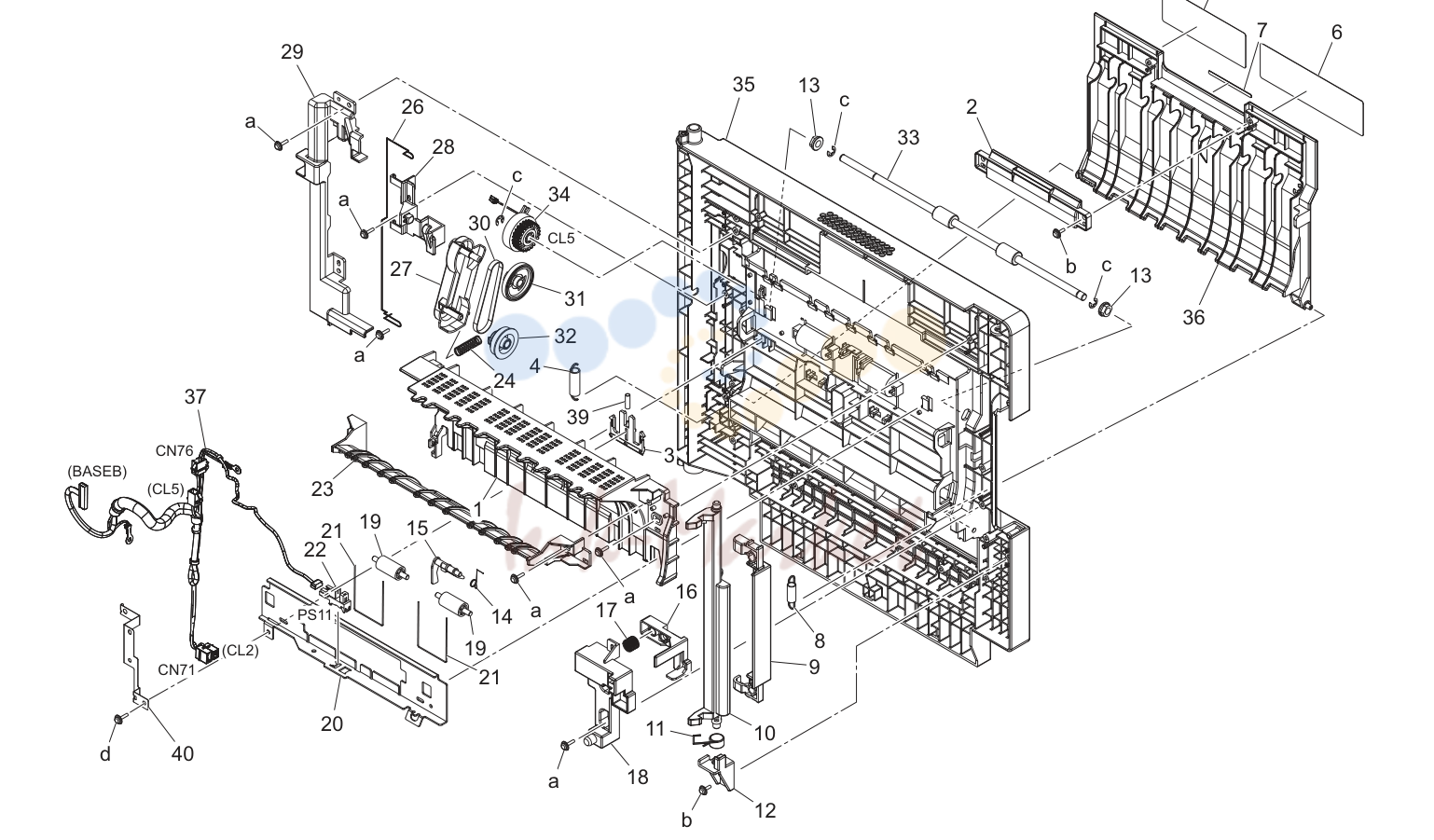 Vertical conveyance секция (P19)