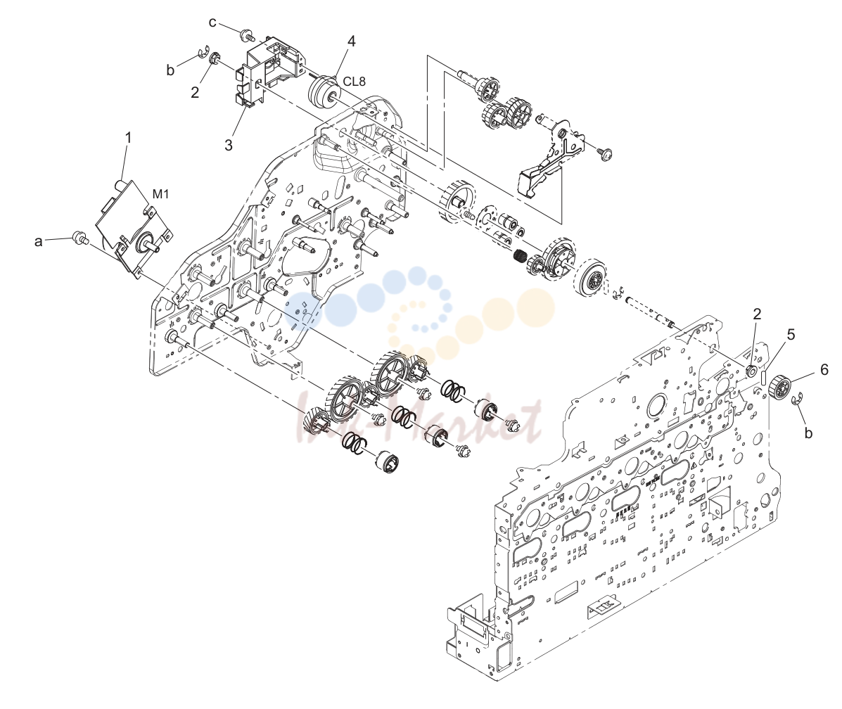 Main drive секция (P16)