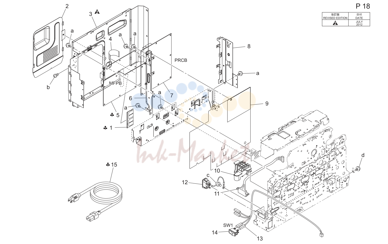Electrical components (P18)
