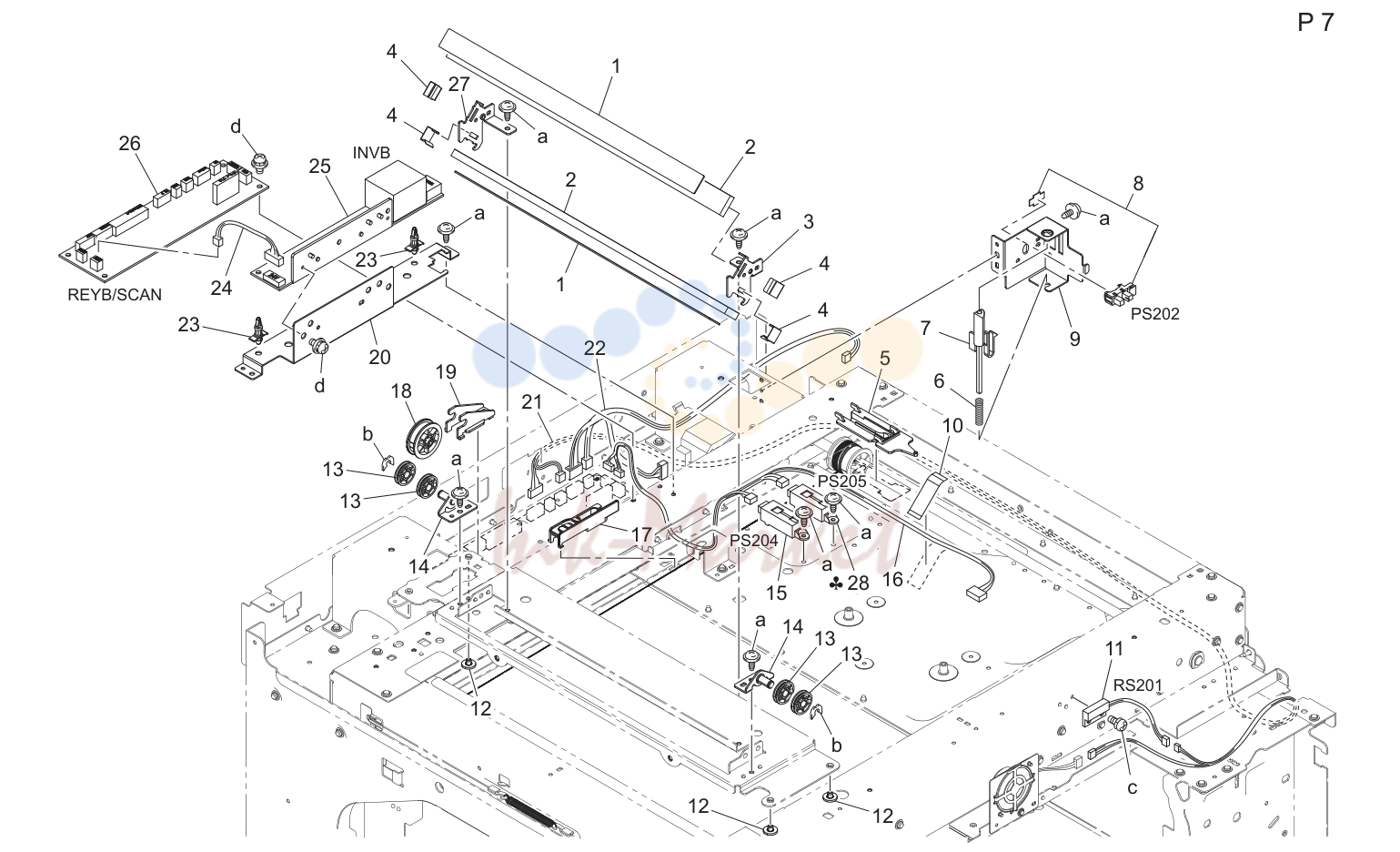 9. SCANNER DRIVE SECTION