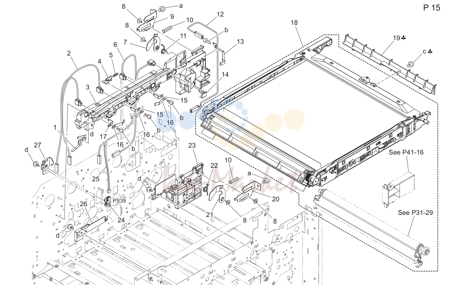 17. TRANSFER BELT UNIT