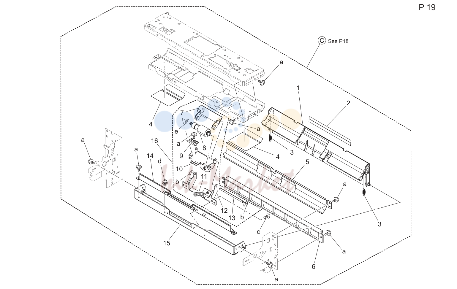 21. 2ND PAPER FEED SECTION