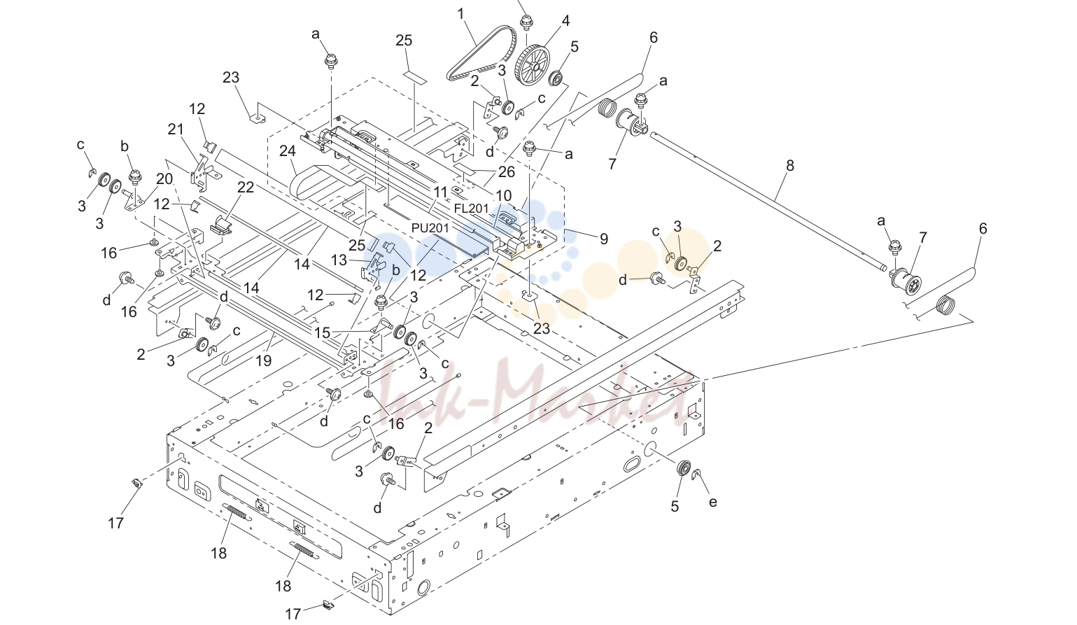 7. SCANNER DRIVE SECTION