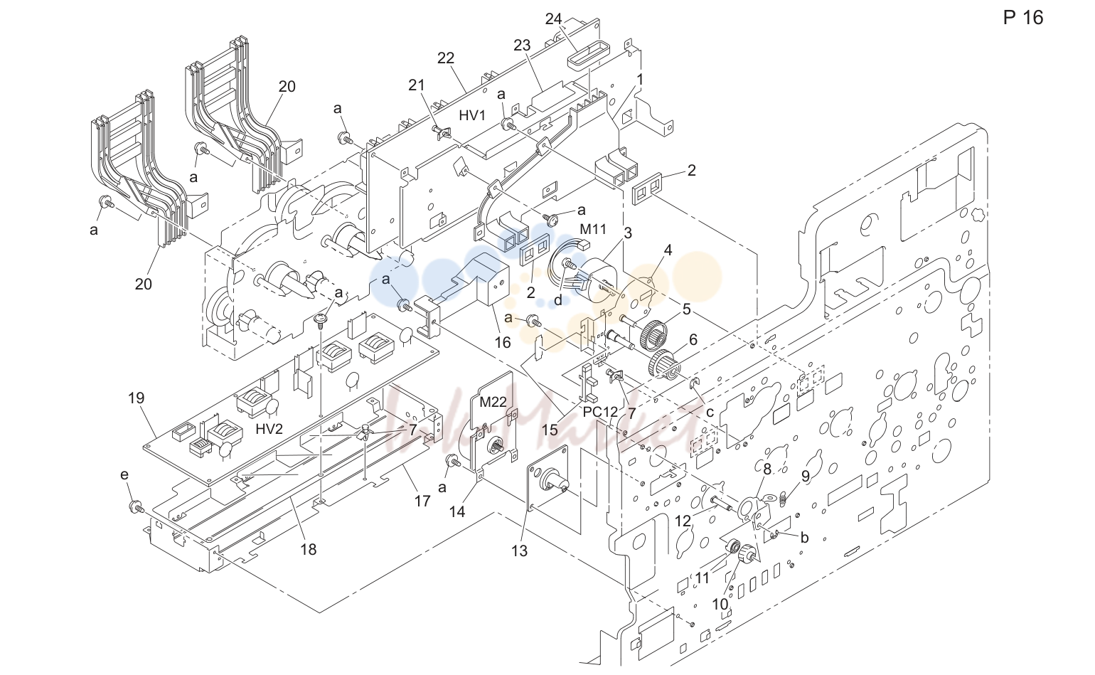 18. PC DRIVE SECTION