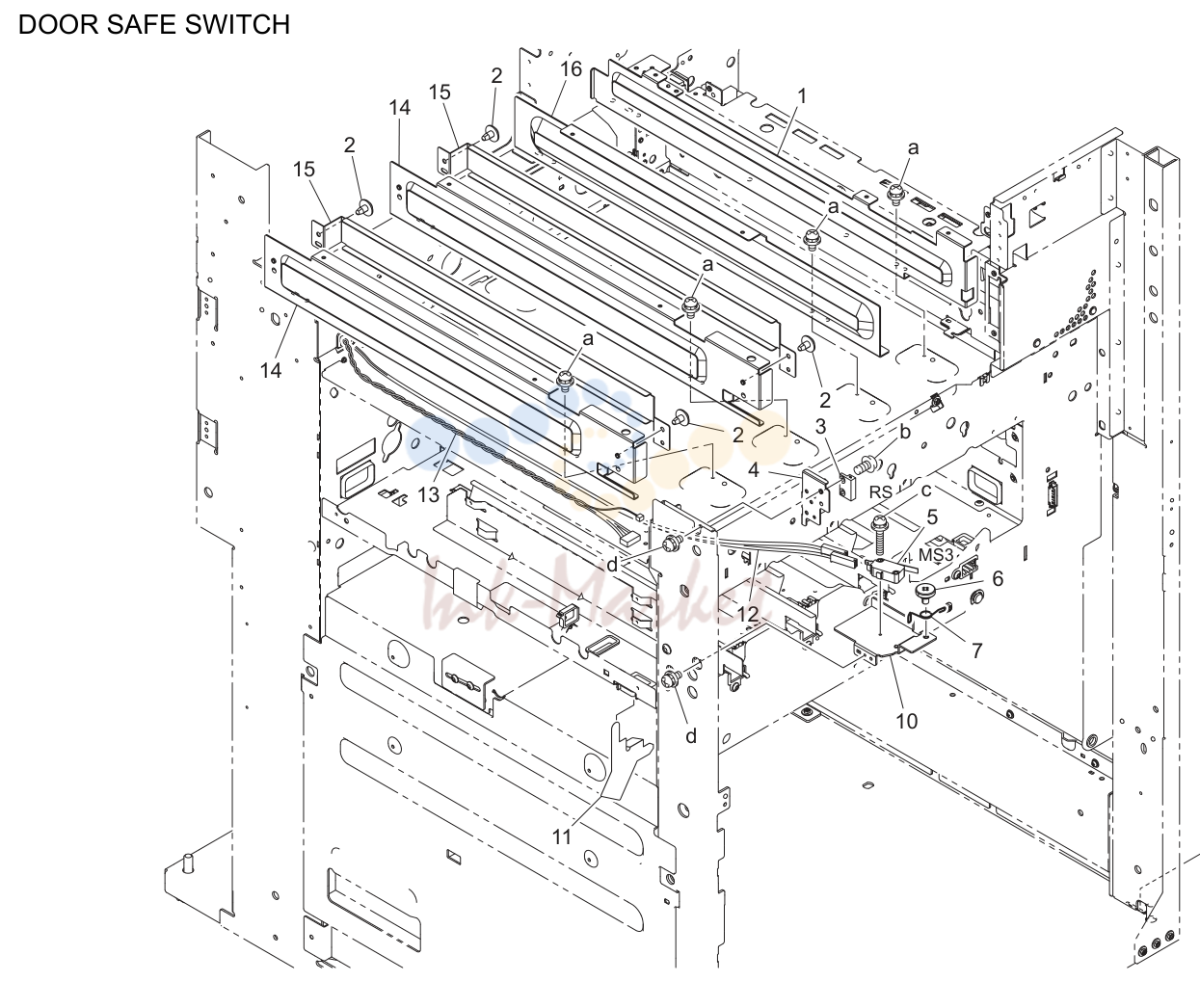 Door safe выключатель (P65)