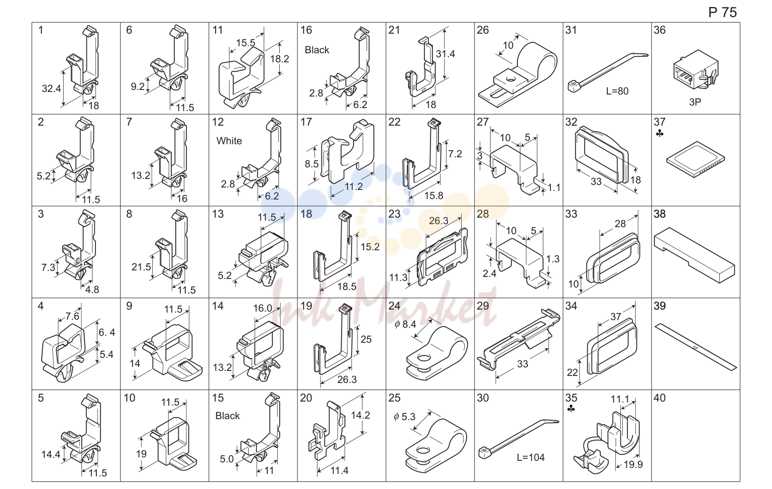 Wiring accessories and jigs