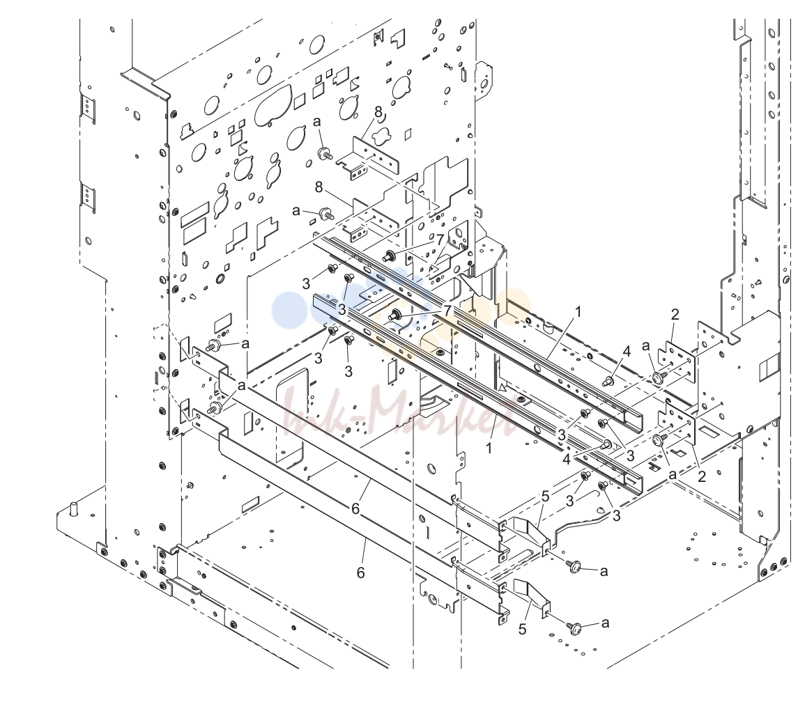 Cassette rail (P28)
