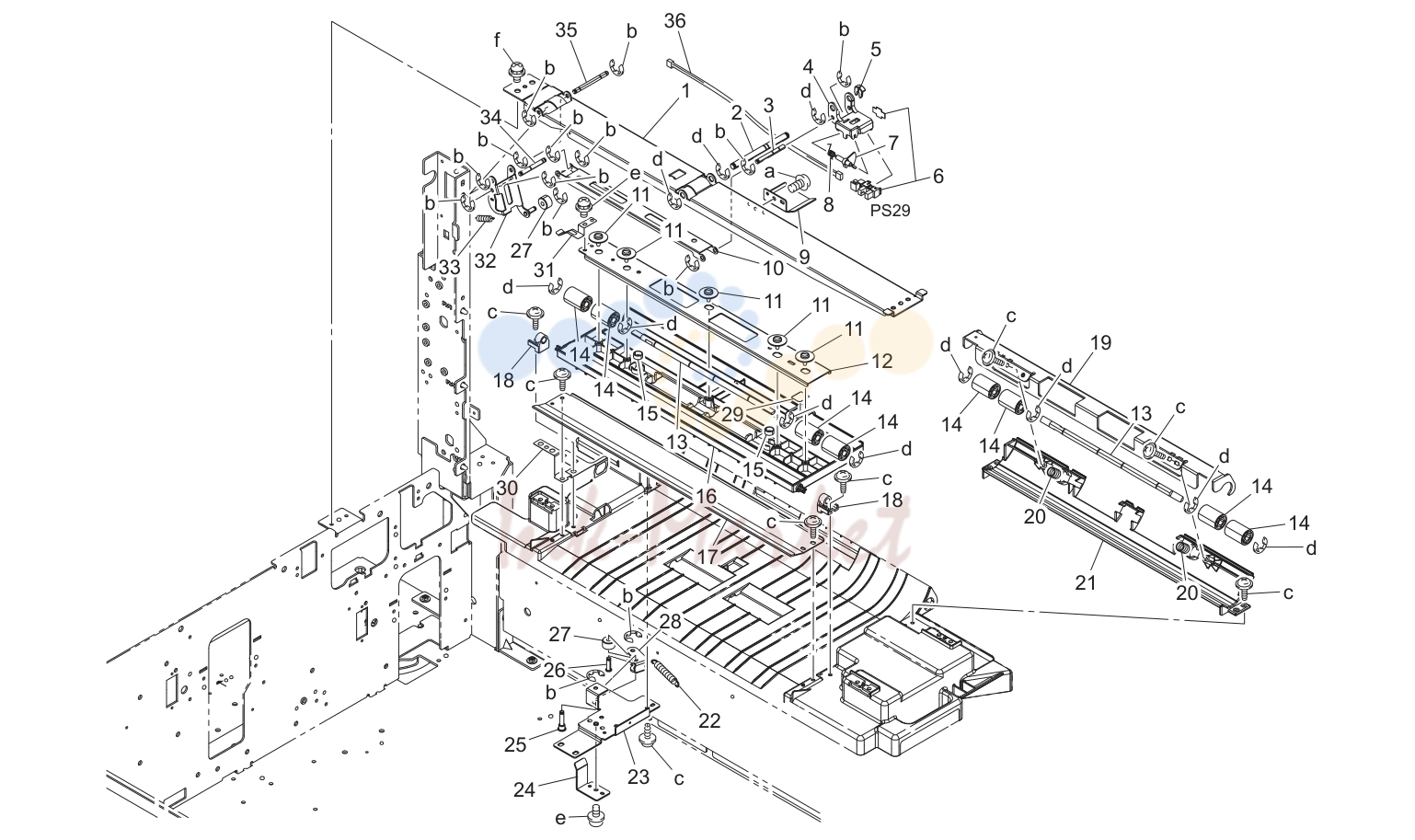 Level conveyance секция (P34)