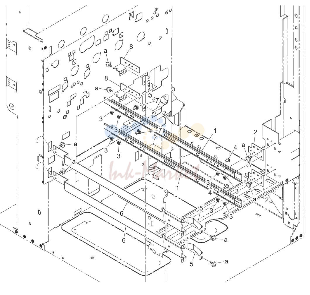Cassette rail (P42)