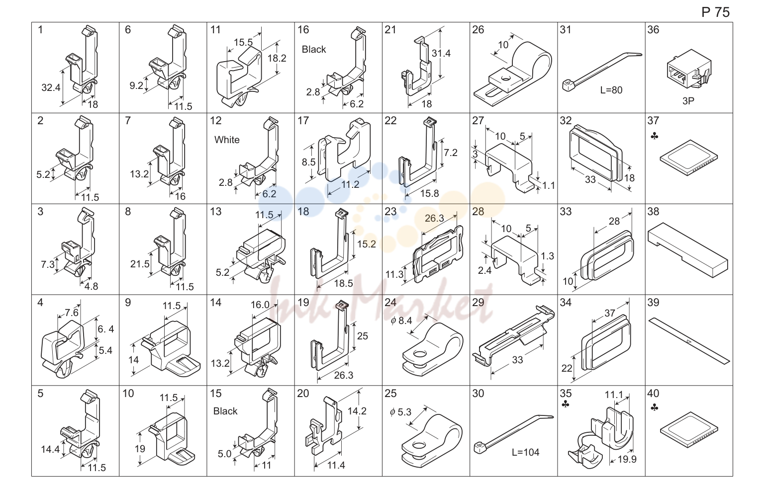 Wiring accessories and jigs