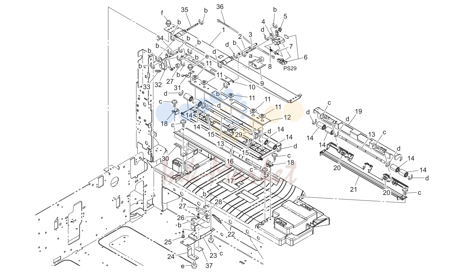 Level conveyance секция (P48)