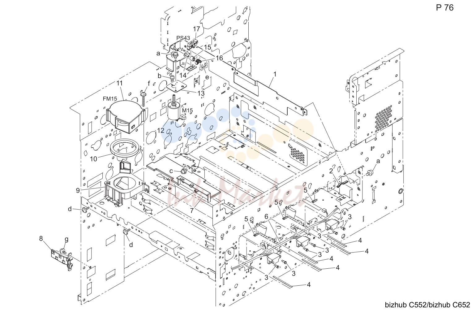 I/u рама секция (P76)