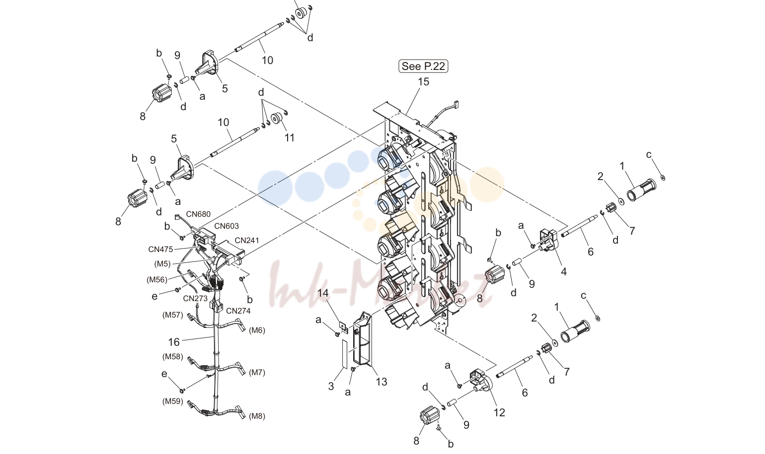 Process carriage секция (P21)